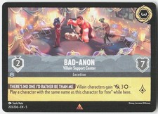 Bad Anon Villain Support Center 203/204 Shimmering Skies Disney Lorcana