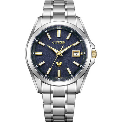 PRESALE CITIZEN WATCH The CITIZEN Eco-Drive Indigo-dyed Washi Limited AQ4094-58L