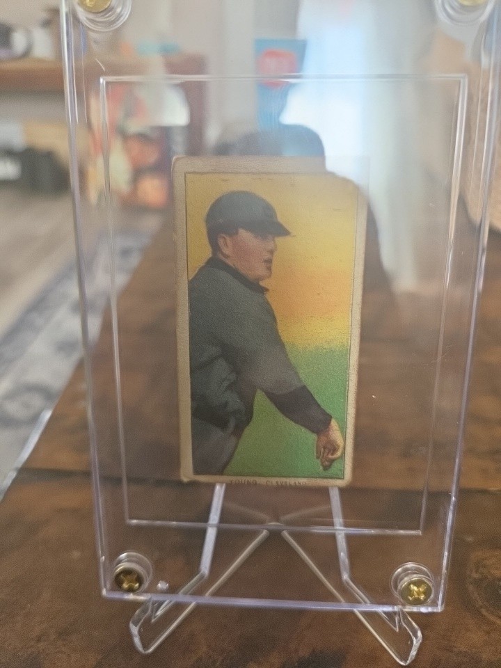 1909 T206 Tobacco Cy Young Name on Top Piedmont HOF Great Color!