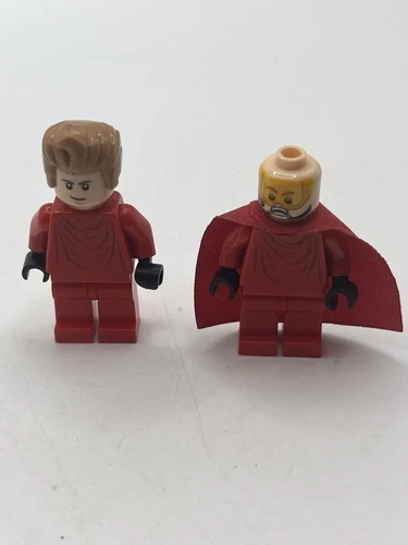 2 LEGO Star Wars Imperial Royal Guard minifigure Incomplete