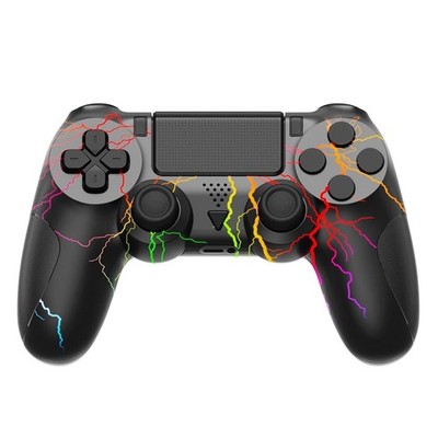  Wireless Controller für PS-4,LED Game Controller Kompatibel mit RGB & Vibration