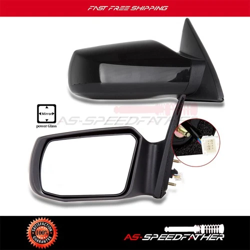Power Mirrors Fits 2007 2008 2009 2010 2011 Altima Sedan Hybrid LH RH Side Pair