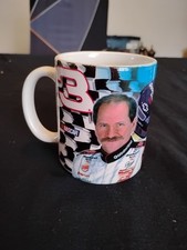 Vintage 2000 Dale Earnhardt #3 NASCAR The Intimidator Coffee Mug With Sticker