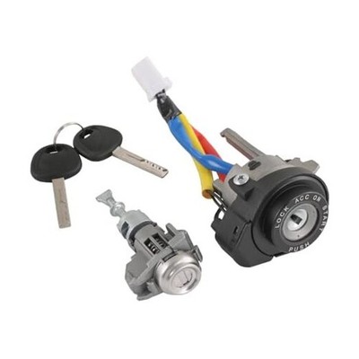 DICMIC Ignition Lock Cylinder Switch with Left Driver For 2011-2015 Kia Optima