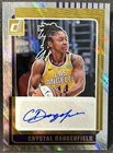 2025 Panini Donruss WNBA Crystal Dangerfield Signature Series Autograph #SS-CD