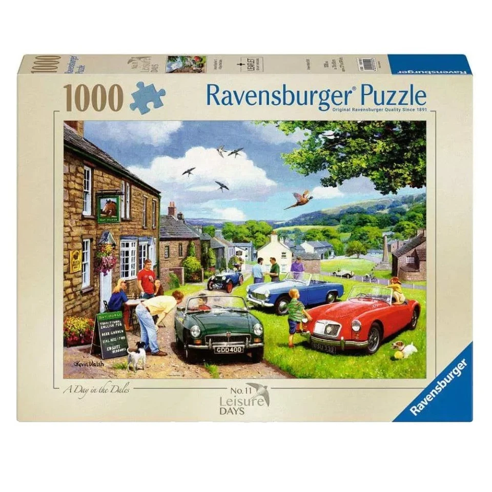 Ravensburger Leisure Days #11 Day in the Dales 1000 Piece Jigsaw Puzzle NEW