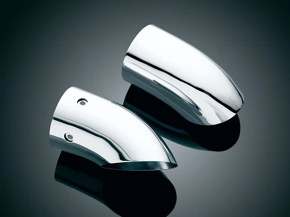 Extensión de escape Kuryakyn Turndown motocicleta bicicleta de calle 7606 kur7606 Foto 3 de 4