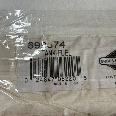 #ad Briggs Stratton 5hp 6.75hp Quantum Fuel Gas Tank Assembly 699374 495224 494213 $39.58