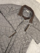 Peter Millar Suffolk Quilted Jacket Grey Brow...