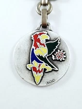 Keychain - Augis - Plastic Paints "Workyl, Muryl, Solyl" - Parrot