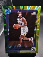 2021 Panini Donruss Rated Holo Green & Yellow Laser Jared Butler #249 Rookie RC