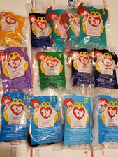 Ty Beanie Babies McDonalds Happy Meal 1998 lot of 13