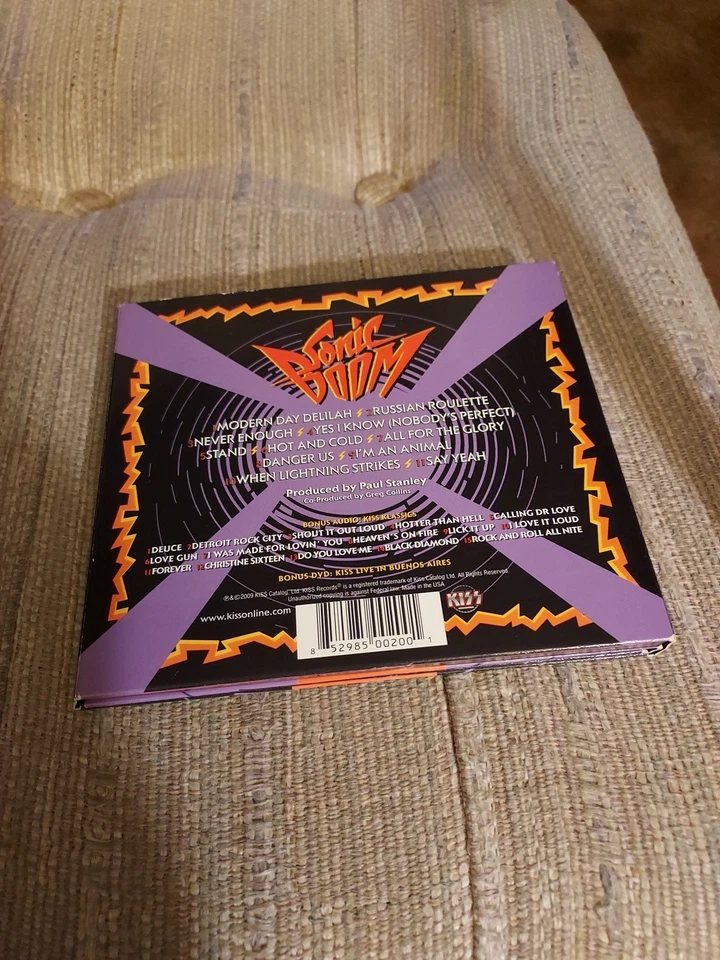 Kiss Sonic Boom CD 200901 Kiss Records, 3-Disc Set (CD 1, 2, DVD) MINT - Image 2 of 4