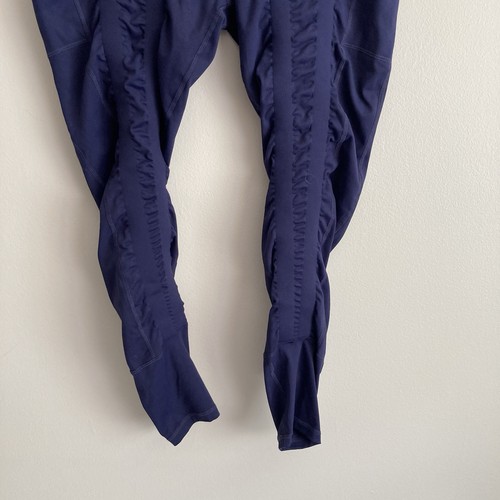 Sweetflexx Resistance Leggings High Rise Yoga Work Out Navy Blue Womens Size 18 - Picture 4 of 10