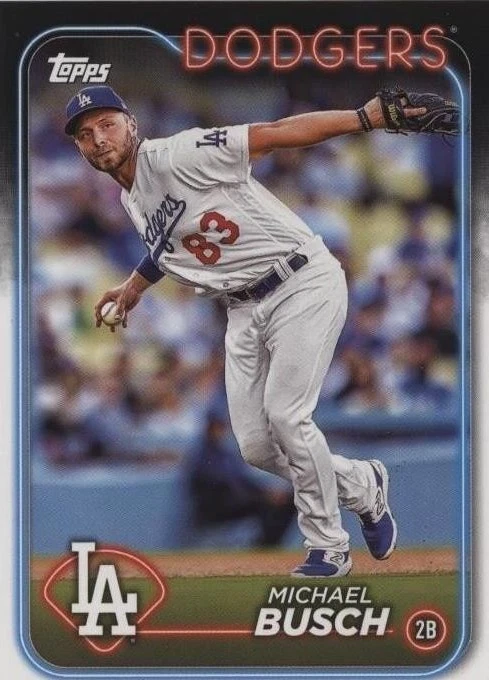 2024 Topps Los Angeles Dodgers - Michael Busch #LAD-16