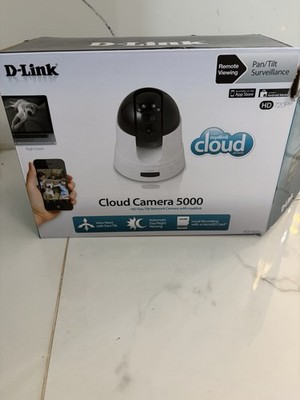 D-Link Cloud Camera 5000 Remote Viewing HD Pan /Tilt Network Camera HD 720P