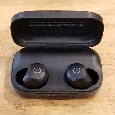 TOZO NC9 Plus ANC True Wireless Earbuds Used w/ Power Bank