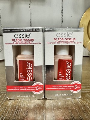 2x Essie To The Rescue UV Gel Damage Repair, 13.5ml Nail Treatment