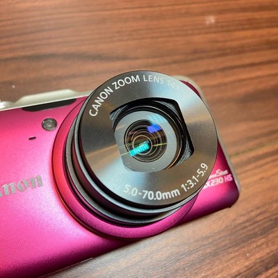 Canon PowerShot SX230 HS 12.1MP Digital Camera - Black for