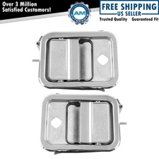 Outside Exterior Door Handle Chrome Pair LH & RH for Freightliner FLD 112 120