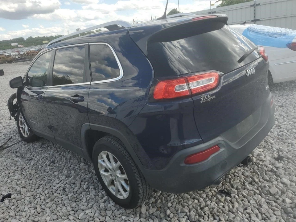 2014 JEEP CHEROKEE Rear View Mirror Sedan Manual Dimming With Compass - Image 3 of 4