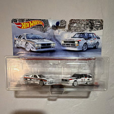 Hot Wheels Car Culture Premium 2-Pack Lancia Rally 037 & '84 Audi Sport quattro