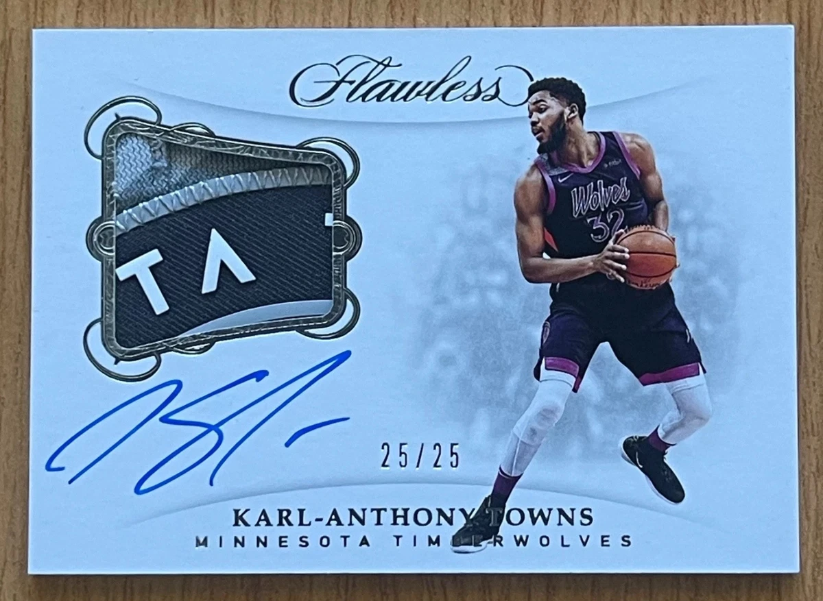 Karl Anthony Towns Basketball Trading Cards Minnesota Timberwolves