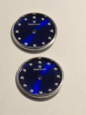 Rare *Lot of 2 Genuine  TAG Heuer watch dials 19.5 mm ladies
