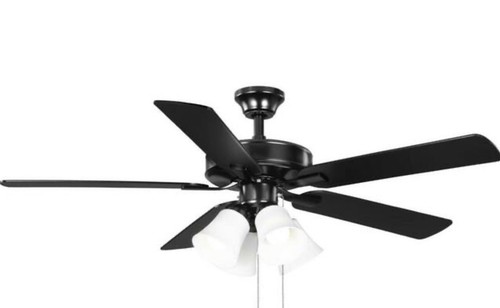 Progress Lighting - AirPro Builder - 5 Blade Ceiling Fan with Light Kit (NEW) - Picture 6 of 7