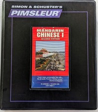 Mandarin Chinese 1 by Pimsleur Simon and Schuster Second Edition 16 Audio CDs 
