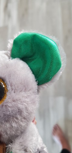 RETIRED 2016 TY BEANIE BOO BOOS CHRISTMAS MAC THE MOUSE GINGERBREAD 6" PLUSH - Picture 8 of 10