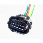 For 2020 Mazda CX-30 Blind Spot Collision Radar Sensor Connector Pigtail 10 WAY