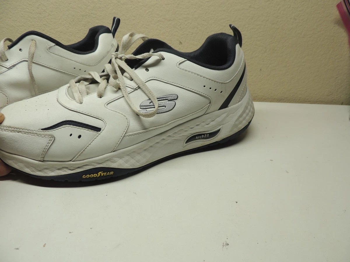 MENS SKECHERS TRAINERS ARCH FIT MEMORY FOAM FITNESS WALKING
