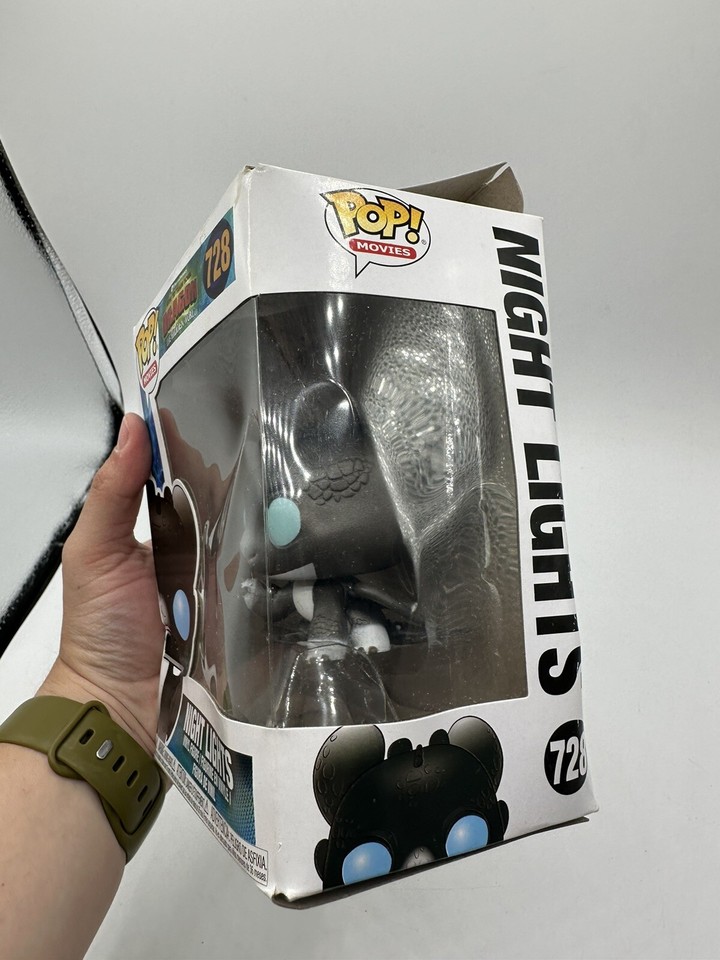Funko Pop Movies! Vinyl How to Train Your Dragon 728 Night Lights