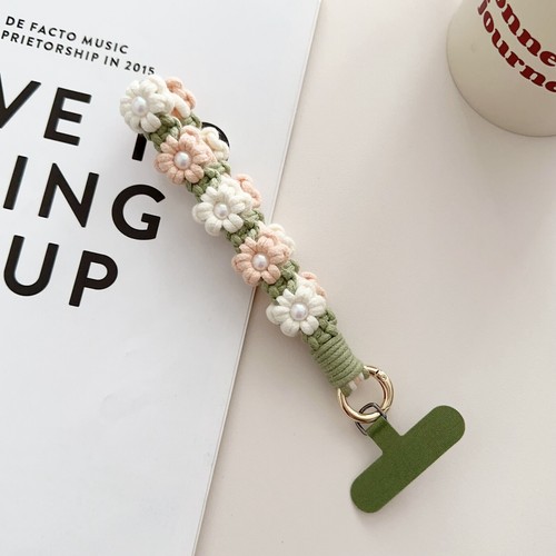 Floral Wrist Strap with Tether Tab for Mobile Cell Phone Car Key Wallet Lanyard - 第 4/24 張圖片