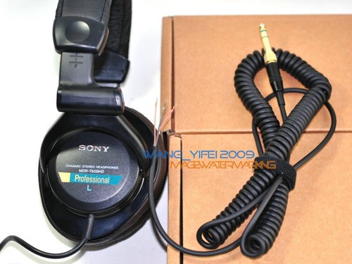 Replacement DJ Headphone Cable Cord Line Plug For SONY MDR 7506 V6 CD700 900ST - Picture 8 of 8