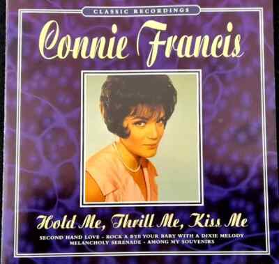CD Connie Francis Hold Me, Thrill Me, Kiss Me NEW OVP Pegasus