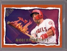 MIKE TROUT 2020 Topps Gallery Modern Artists #MP-1 Orange Parallel #23/25