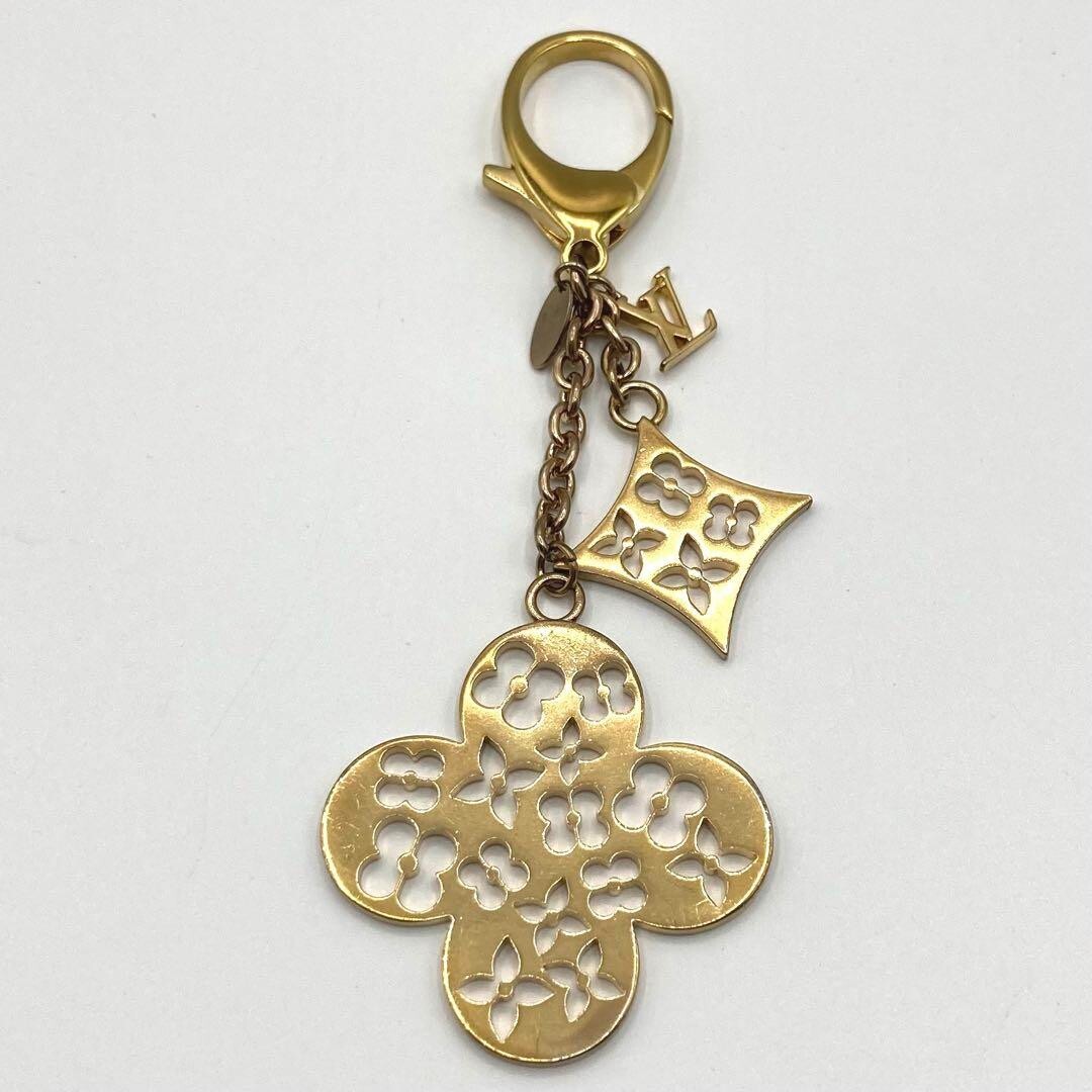 ✯Ｂ✯Ｂ✯Ｂ✯Ｂ✯　Louis Vuitton ゴールド キーホルダー Louis Vuitton Ivy Bag Charm Keychain Monogram Logo Gold