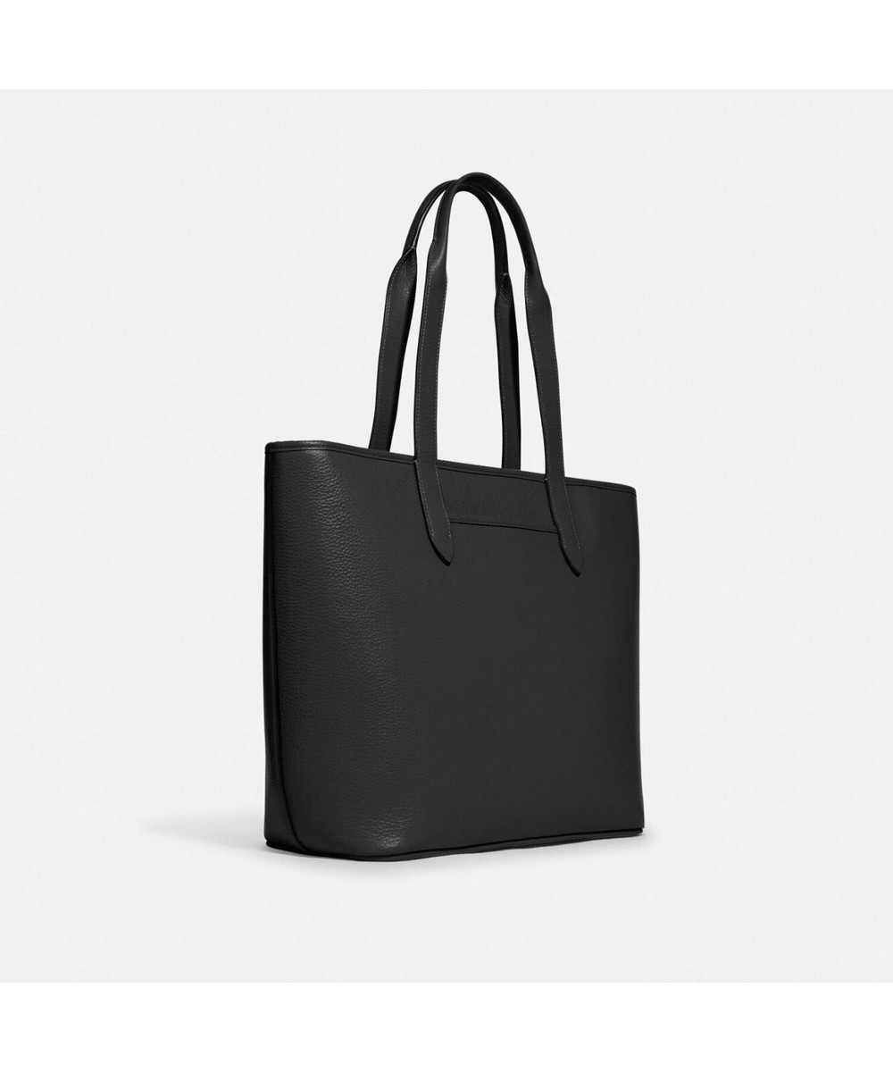 新品【COACH】SULLIVAN TOTE COACH Japan exclusive Sullivan tote bag black cowhide business