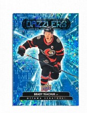 Brady Tkachuk ~ 2022-23 Upper Deck Series 1 Hockey ~ Dazzlers Blue DZ-2