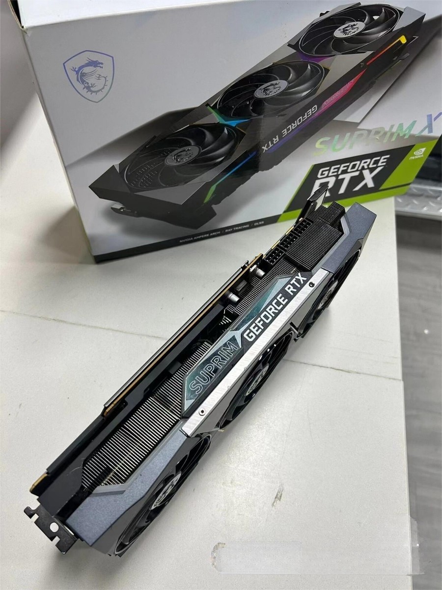 MSI GeForce RTX 3090 Suprim X 24GB GDDR6 Gaming Graphics MSI GeForce RTX 3090 Suprim X 24GB GDDR6 Gaming Graphics