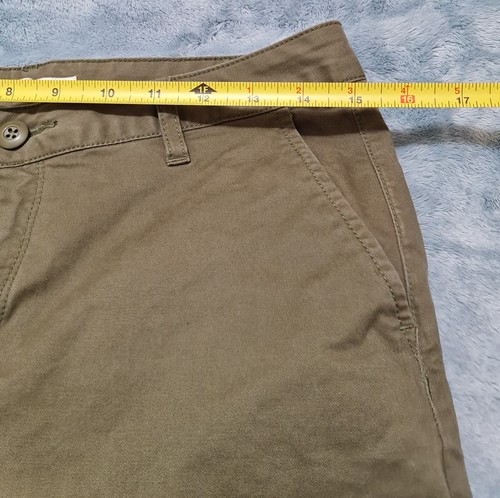 Vans Khaki Pants Size 5 Tan Zip Up Waist Measures 30" - Picture 3 of 5