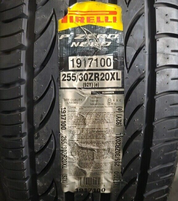 PAIR OF 2 BRAND NEW 255/30/20 PIRELLI P-ZERO NERO XL TIRES | eBay