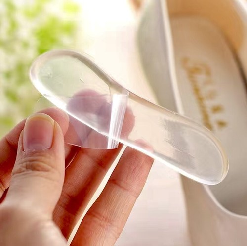 Back Heel Foot Blister Friction Protection Silicone Gel Pads Shoe Liners Insole - Picture 7 of 7