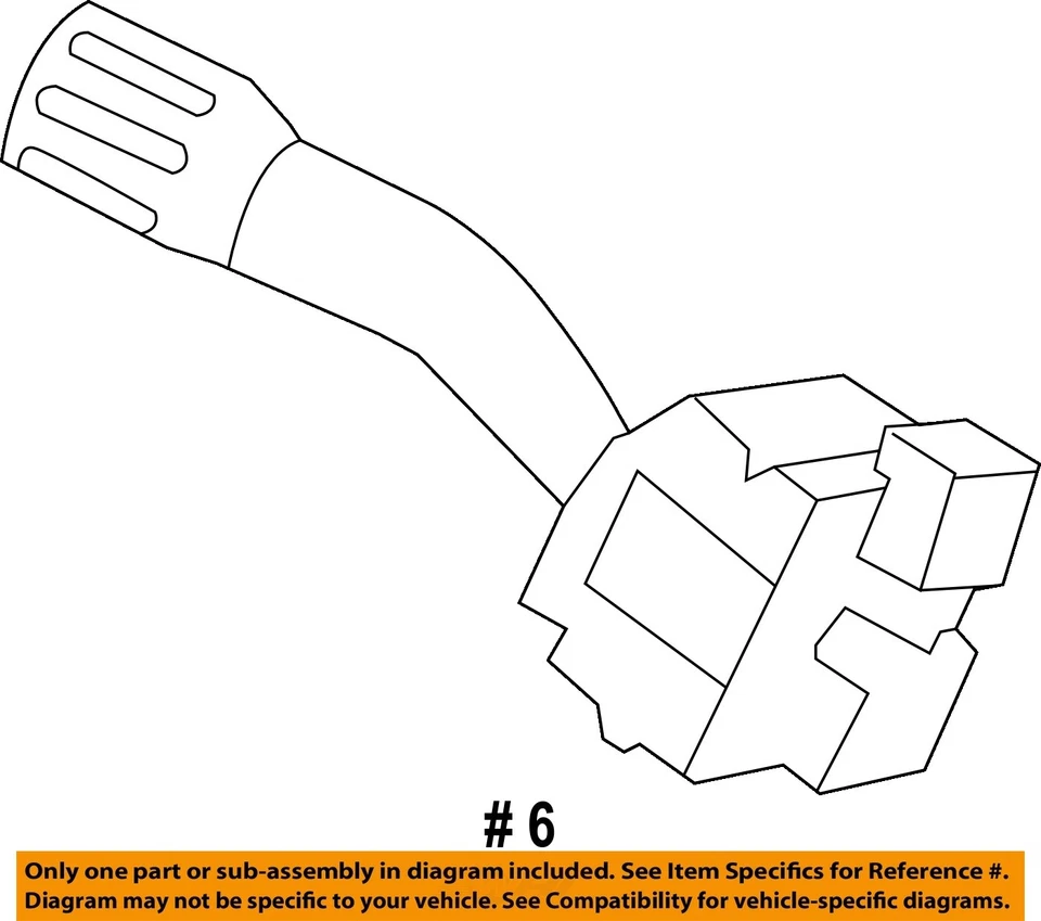 Interruptor de control de columna de dirección usado se adapta a: Ford Mustang 2011 señal de giro-limpiaparabrisas como Foto 4 de 4
