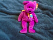 Ty Original Beanie Baby Millennium the Bear, Jan 1, 1999, with Tags