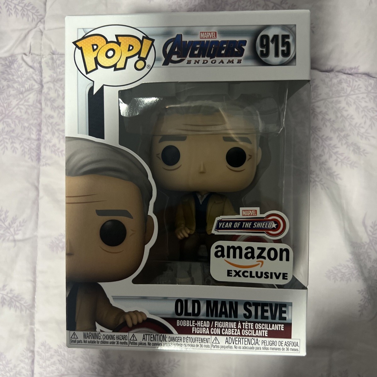 Funko Pop! Vinyl: Marvel - Old Man Steve - Amazon (AM) (Exclusive