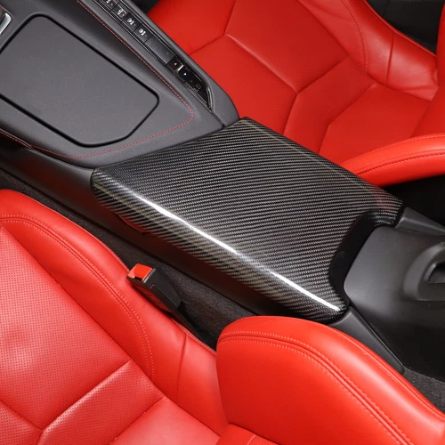 Real Dry Carbon Fiber Full Interior Dash Trim Cover Set Fits Corvette C8 2020-25 - Picture 94 of 113