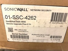 SonicWall  NSA 5600 SECURE UPGRADE PLUS 2YR  01-SSC-4262